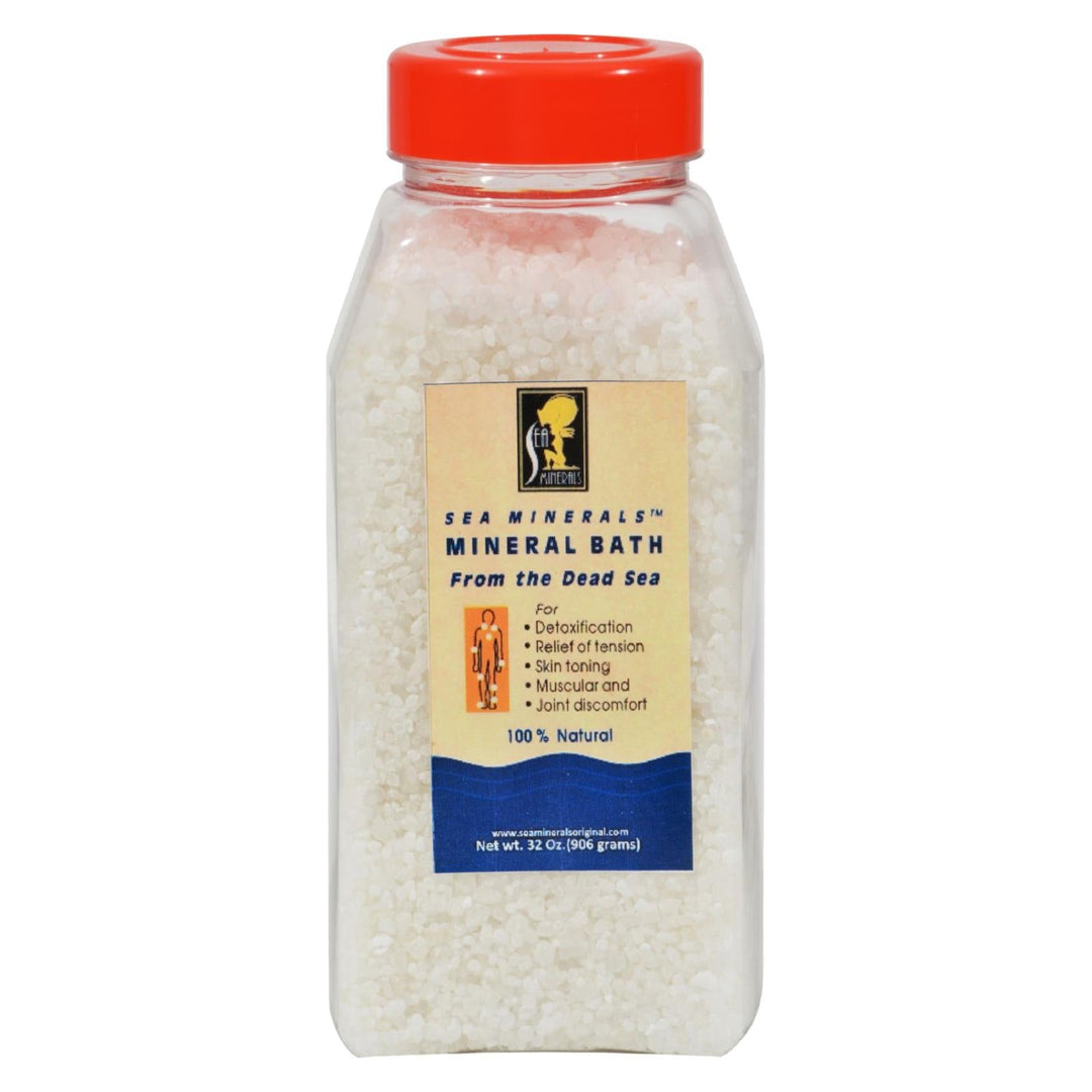 Sea Minerals Bath Salts From The Dead Sea - 2 Lbs - Maras Green